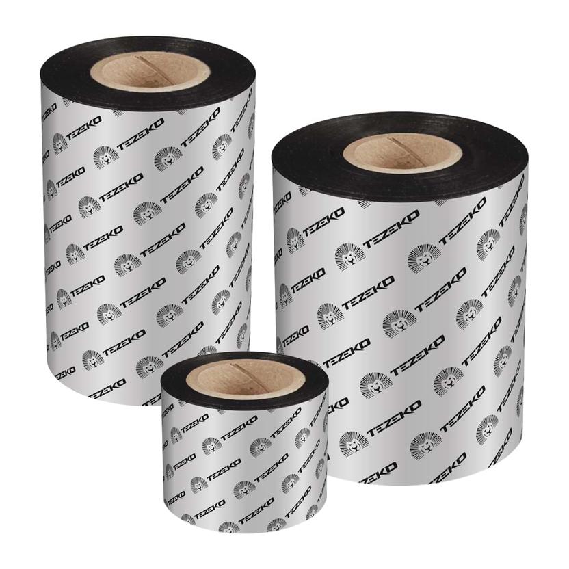 110mm x 300m Tezeko TZ250 PREMIUM WAX-RESIN termotransferové pásky